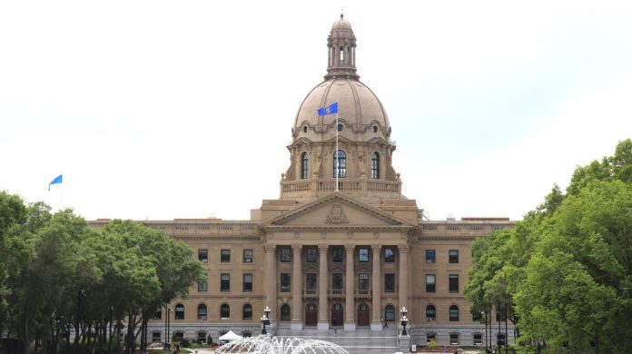 The Alberta legislature building in Edmonton. | John K. White photo